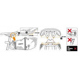 ORTLIEB SEAT PACK QR 13L BLACK MATT