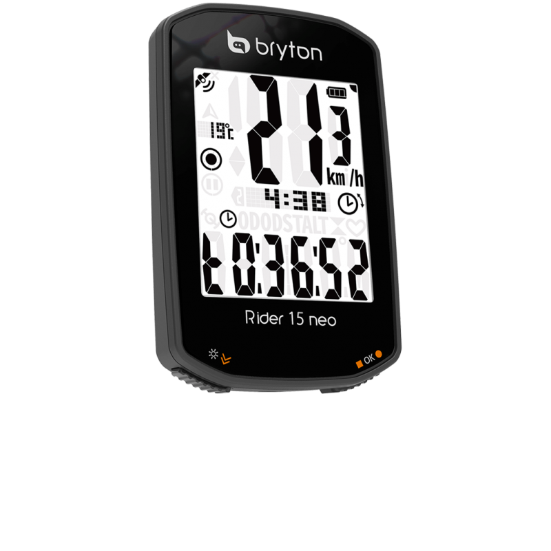 Compteur GPS RIDER 15 C NEO + Capteur cadence BRYTON