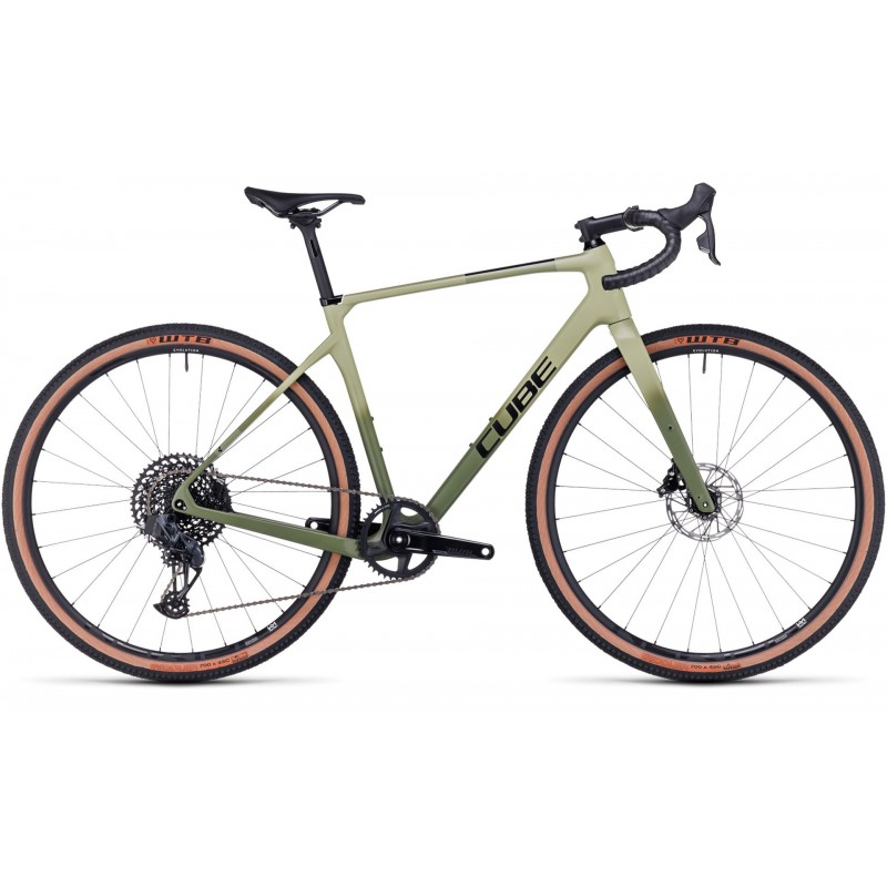 CUBE NUROAD C:62 SLX PRO OLIVE N GREEN