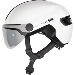 CASQUE ABUS HUD-Y ACE SHINY WHITE